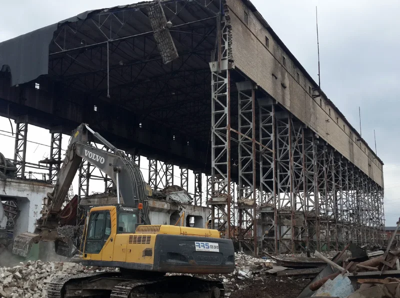 Демонтаж металлоконструкций